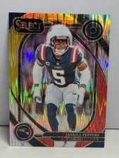 Panini 2024 Select Red & Yellow Shock Prizm Jabrill Peppers #262 Patriots NFL
