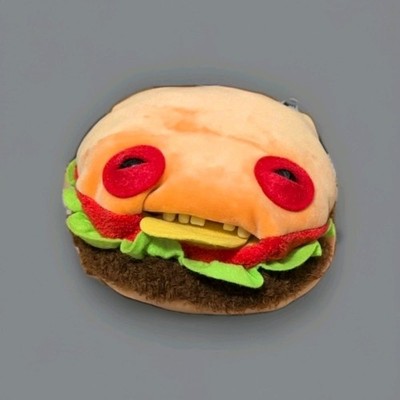 Fuggler Fuggalicious CHEESE BURGER Funny Ugly Monster 9'' Collectible Plush NEW