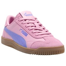 PUMA Club 5V5 Suede Jr Lace Up Youth Girls Pink Sneakers Casual Shoes 39816014