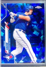 2020 Topps Chrome Update Sapphire Edition Travis Shaw #U-170 Jays