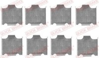 Quick Brake ZubehöRsatz, Scheibenbremsbelag 109-1718 FüR KIA