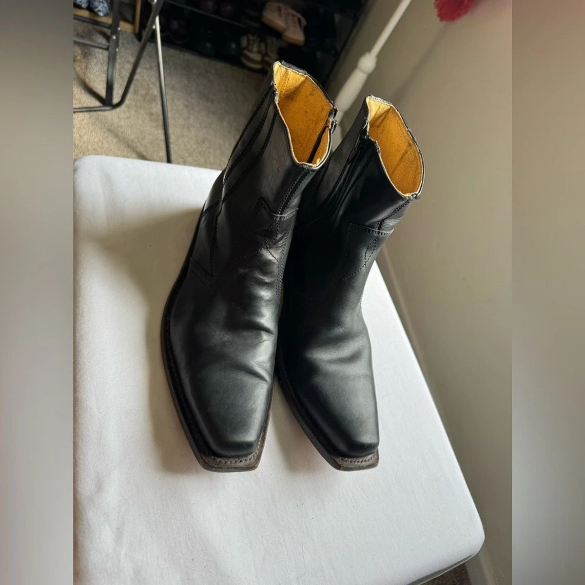 Men’s Black Jaca Boots Genuine Leather Jaca Boots. Made in Mexico never... | Depop main image 3
