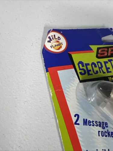 Vintage 90s Wild Planet Spy Secret Messenger Rocket Set Kids Toy 1998 - Picture 13 of 13
