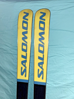 🔥 SALOMON Pocket Rocket 185cm SKIS Tyrolia Sympro SP13 Demo