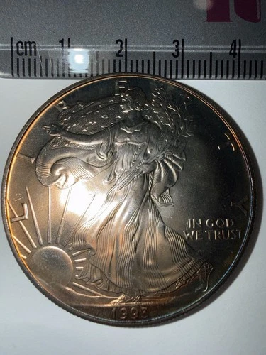 1993 American Silver Eagle $1 – 1 oz .999 Fine Silver – Uncirculated