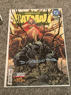 Absolute Batman 17 Cover A Signed Nick Dragotta. Scott Snyder Story. DC Comics