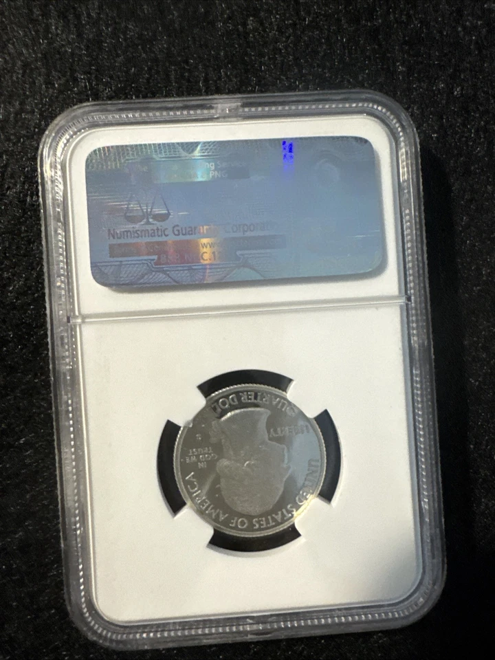 VICKSBURG 2011 S SILVER 25C NGC PF 70 ULTRA CAMEO - Image 2 of 2