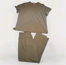 Mandala Scrub Set- Green Maternity 3XL  Regular Top 3XL