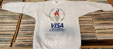Vintage 1996 Atlanta Olympics VISA Sponsor Crewneck Sweatshirt Hanes L/XL