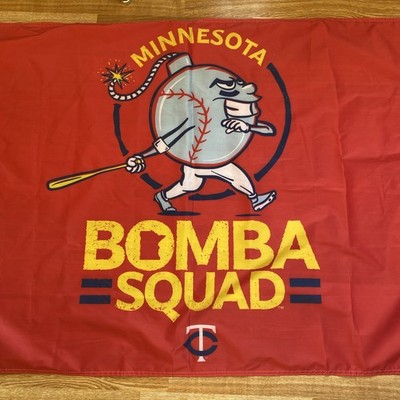 Rare Minnesota Twins Bomba Squad Flag Wincraft, 2019 homerun hitters super fan