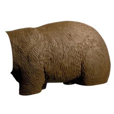 New Delta McKenzie Walking Brown Bear Replacement Body