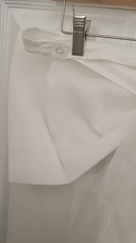 Nuovo con etichette Coast organza avorio fiocco vita taglia large (prezzo consigliato £ 59) vita aggiuntiva 31" - Foto 7 di 7