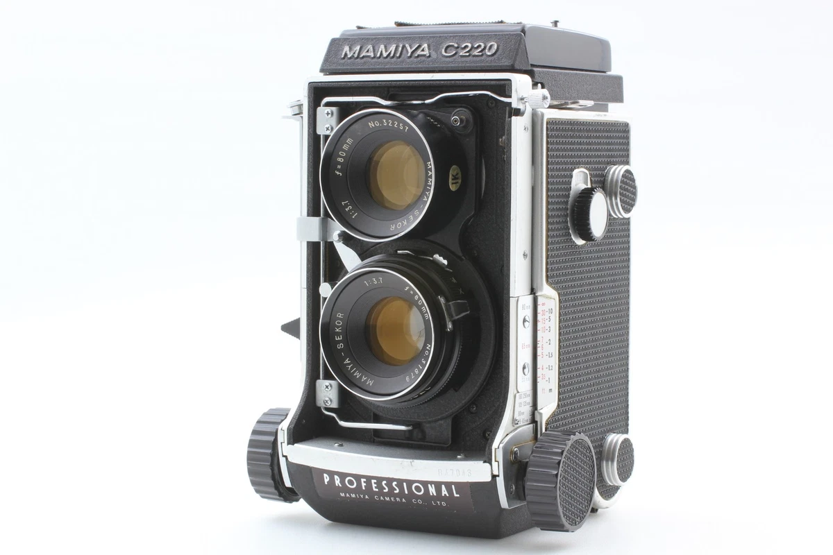 【美品】MAMIYA C220 80mm 3.7 マミヤ 二眼レフカメラ Mamiya C220 for sale - eBay