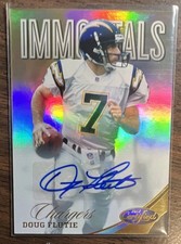 2012 Panini Certified - Immortals Doug Flutie #169 Mirror Gold Signatures /25 
