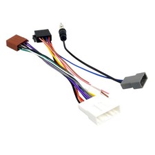 Radio Wiring Harness Easy Installation Long-lasting Construction Made Of ABS