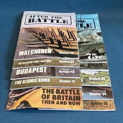 After The Battle Magazine Job Lot 9 Issues 8 29 30 34 35 36 39 40 41