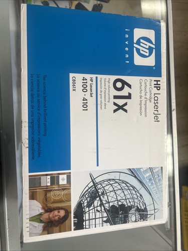 Original HP 61X Laser Jet Black Tonerkassette C8061X 4100 Neu VERSIEGELT