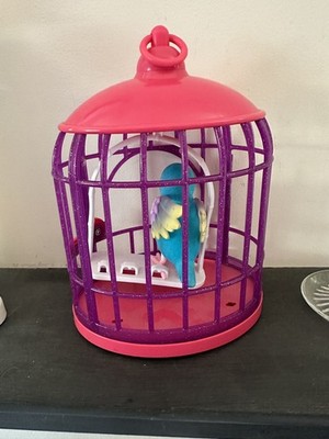 Little Live Pets - Lil' Vogel- & Vogelkäfig, neue leuchtende Flügel mit 20 + Geräuschen, 