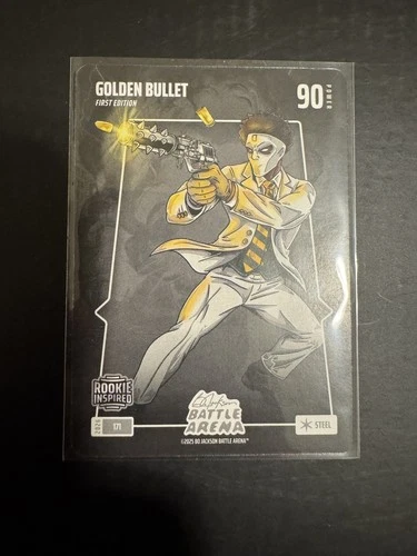 Matthew GOLDEN BULLET Steel 2026 Bo Jackson Battle Arena Card #171 Packers