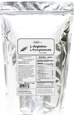NuSci L-Arginine L-Pyroglutamate Pure Powder 500g (1.1Lb Memory Cognition Better