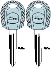 2 (PAIR) NEW FOR HYUNDAI KIA OEM Quality Key Blank Made in the USA KK6-P X232