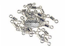 2 Packs of Gemini 100lb Power Swivels (50 Swivels) Sea Fishing Terminal Tackle