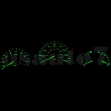 KIT LUCI LED SMD VERDE cruscotto strumentazione per Jaguar XJ8 XJR 98-03