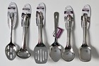 6 PCS Stainless Steel Kitchen Cooking Tool Utensil Set Spoon Turner Ladle