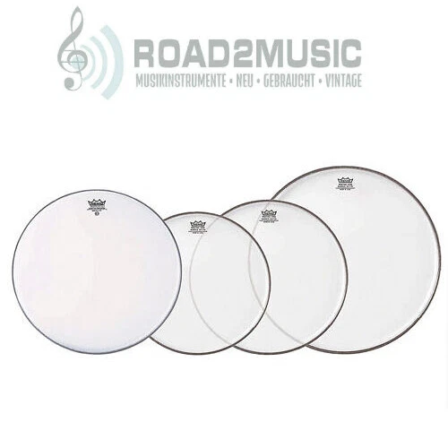 Remo Encore Fellset Ambassador trasparente 10", 12", 14" & 14" Ambassador rivestito