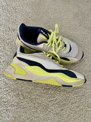 Schuhe Sneaker von Puma Damen Neon Grün Weiß RS 2K Gr. 37,5