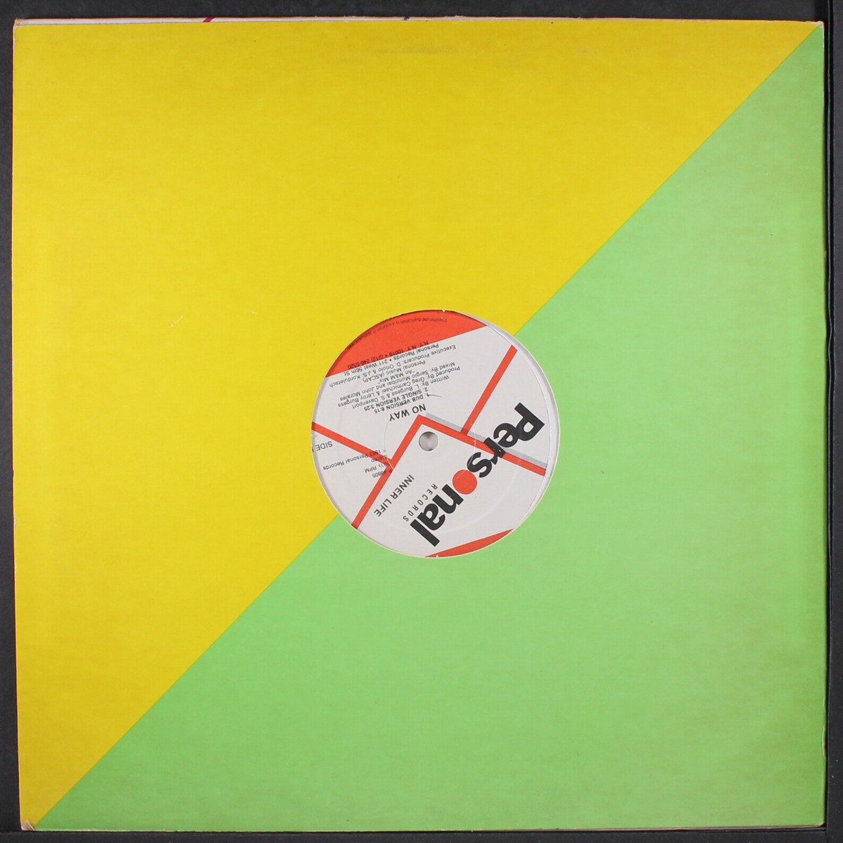 12' Inner Life – I Want To Give You Me INNER LIFE: no way (3 mixes) PERSONAL 12