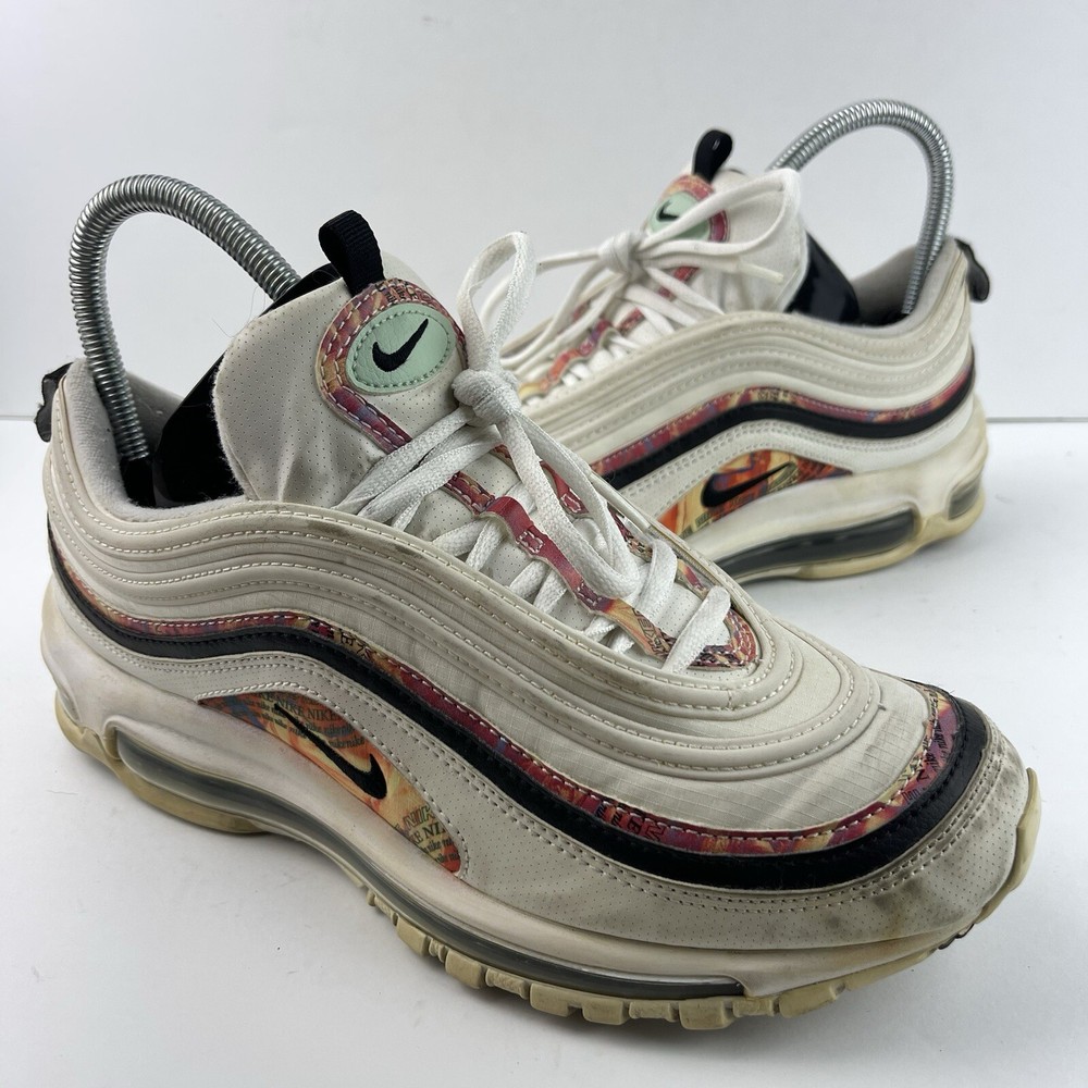 Nike Air Max 97 Mosaic White Multicolor Mens 8 Womens 9.5 CU4731-100