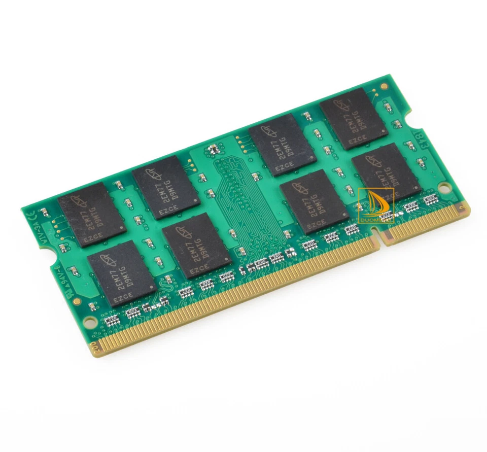 Computadora portátil Crucial 4 GB 2Rx8 PC2-5300S DDR2 667Mhz 200 pines memoria RAM 1,8 V SODIMM #4 GB Foto 4 de 4