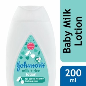 johnson and johnson milk and rice lotion