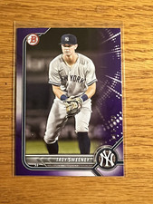 2022 Bowman Draft Paper Base Purple #BD-156 Trey Sweeney 162 /250 Yankees