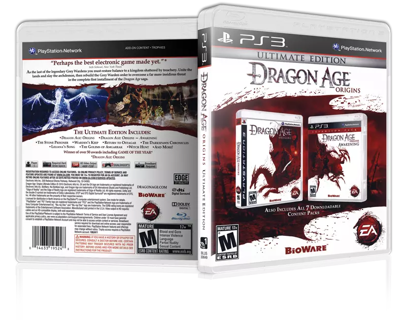 Game - Dragon Age Origins: Ultimate Edition - PS3 em Promoção na