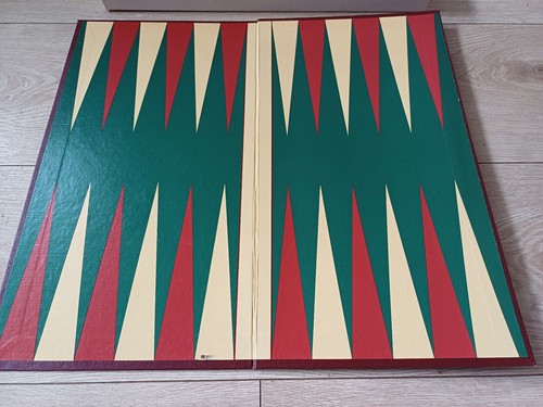 Backgammon Michael Standfield Product Vintage Board Game Family Fun - Picture 6 of 8
