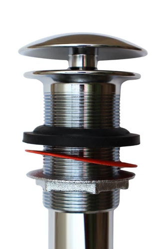 Proflo Clic Clac Lavatory Drain and Overflow in Polished Chrome PF332CP - Picture 9 of 9