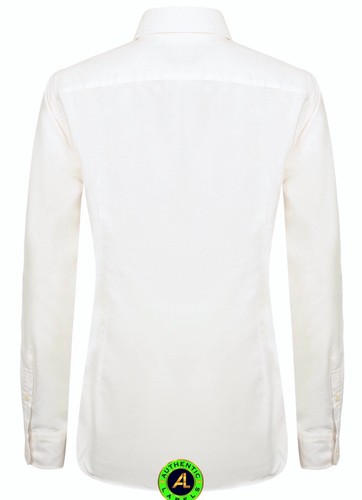 RALPH LAUREN Womens Slim Fit Oxford Shirt White XS RRP £139 - Picture 2 of 3