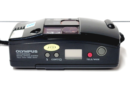 Olympus Infinity Twin Lens 35mm 70mm Film Camera Case Manual Working NO FLASH - Picture 10 of 10