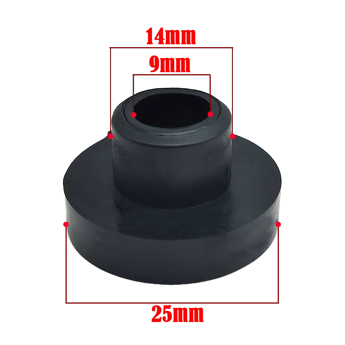 5PCS Universal Gas Fuel Tank Grommet Bushings for Tractor Lawn Mower