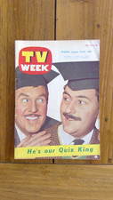 Vintage TV Week Magazine  Sydney August 19 1961 Quiz King