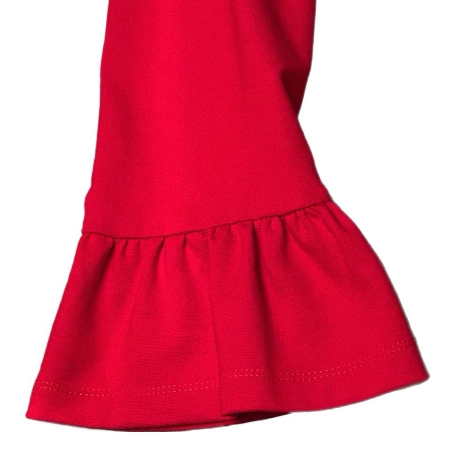 Abito Kate Spade Broome Street Ponte manica a campana 3 4 con tasche rosso taglia S