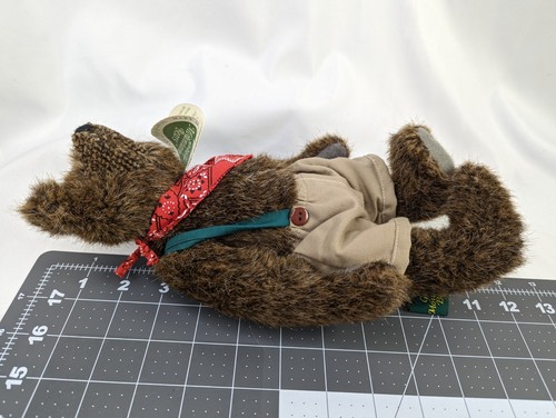 Juguete de peluche Mary Meyer Mansfield de 11 pulgadas con osos de montaña verdes - Imagen 5 de 5