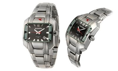 Diadora 6126L/02M Black Dial Stainless Steel Date Display Ladies Watch