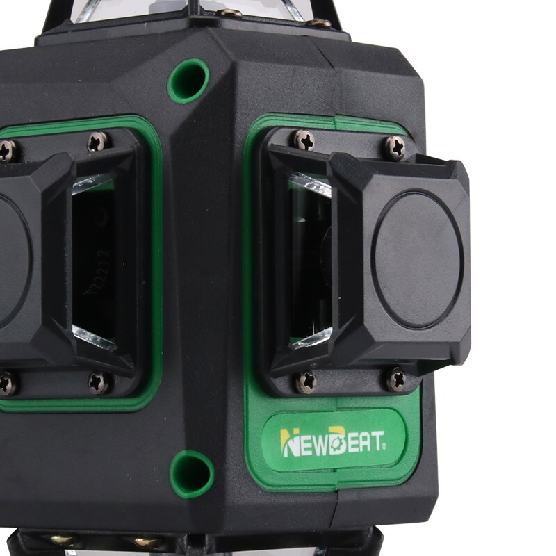 4V Laser Level 16Line Type-C 4×360° Self-leveling Construction Tools 2Battery