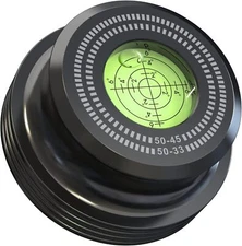 Record Weight Stabilizer, Vinyl Turntable Clamp, Clamp Phono Bubble Leveling 