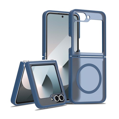 For Samsung Galaxy Z Flip 6 Shockproof Translucent Rugged Hard PC Mag Safe Case - Bild 1 von 23