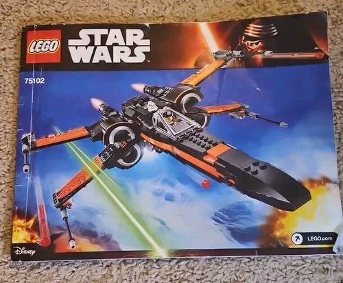 Lego Star Wars 75102 Poe's X-Wing Fighter NUR ANLEITUNG