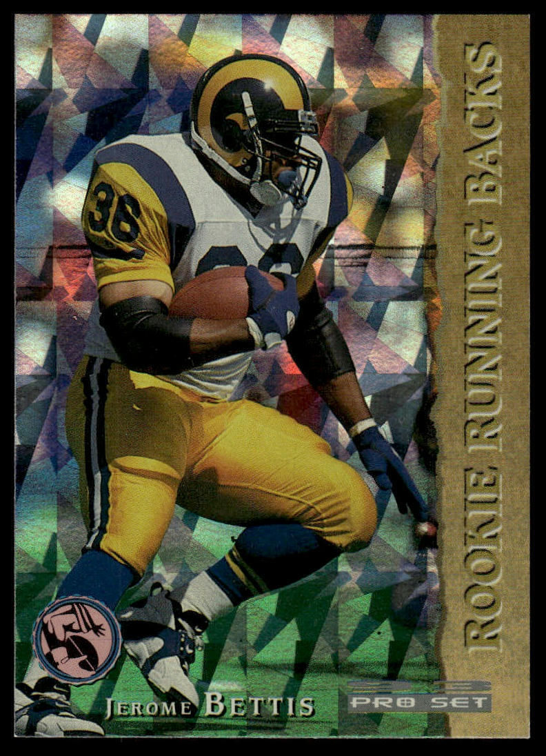 1993 Pro Set #RRB6 Jerome Bettis Rookie Running Backs